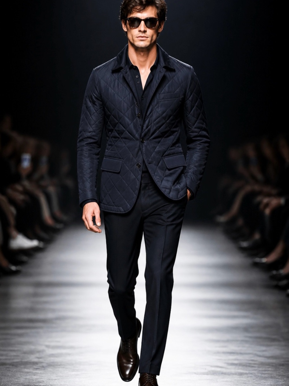 Polo by Ralph Lauren Quilted Navy Sport Coat